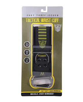 Fort Troff Tactical Wrist Cuffs - Black/Green by Fort Troff