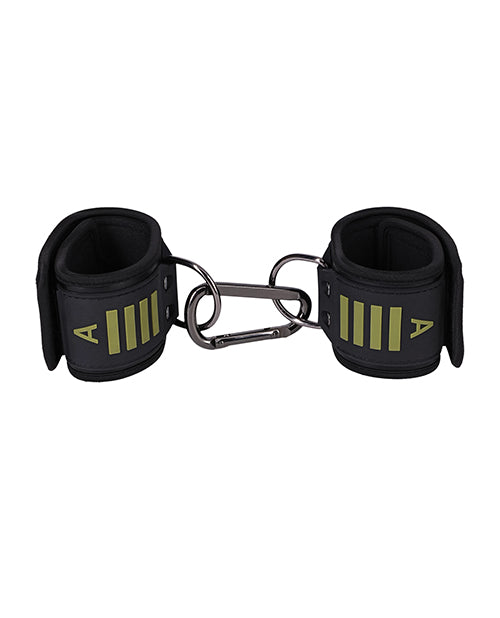Fort Troff Tactical Ankle Cuffs - Black/Green by Fort Troff