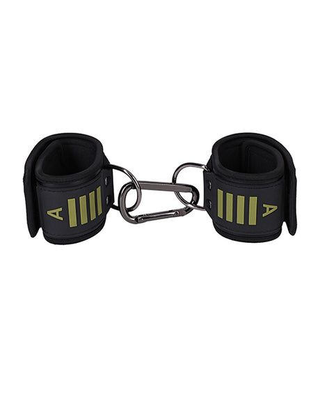 Fort Troff Tactical Ankle Cuffs - Black/Green by Fort Troff