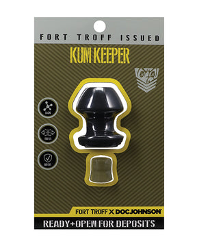 Fort Troff Kum Keeper Anal Plug - Small, Black by Fort Troff