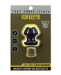 Fort Troff Kum Keeper Anal Plug - Small, Black by Fort Troff
