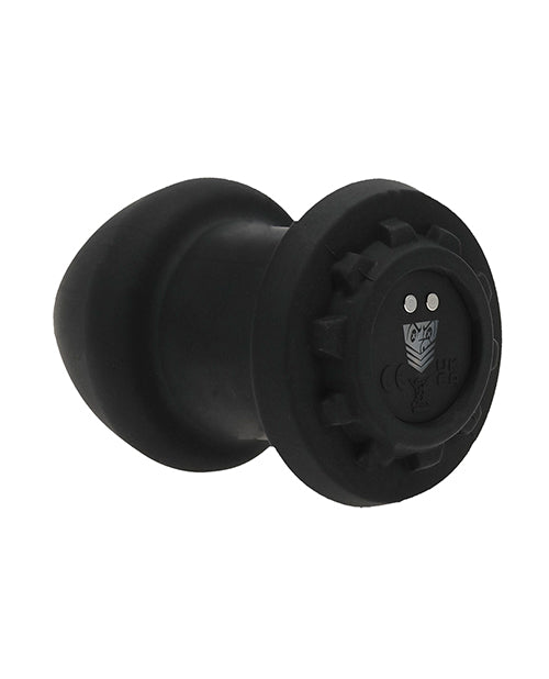 Fort Troff Robo Rimmer Vibrating Anal Plug with Remote — Black