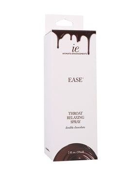 Intimate Enhancements Ease Throat Relaxing Spray - Double Chocolate 2 oz by Intimate Enhancements