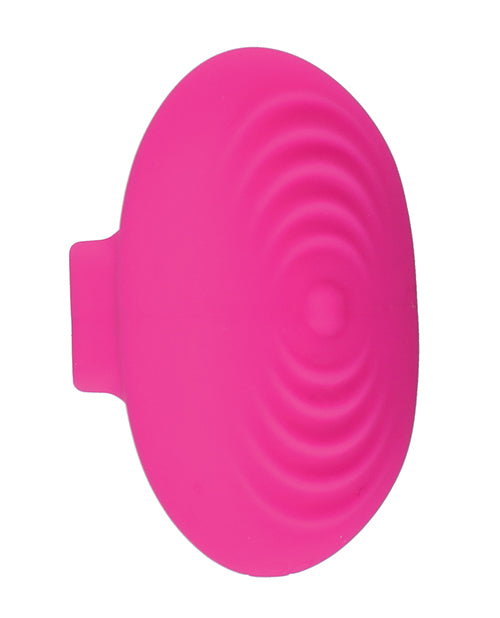 In A Bag Finger Vibe — Silicone, USB Rechargeable (Pink)