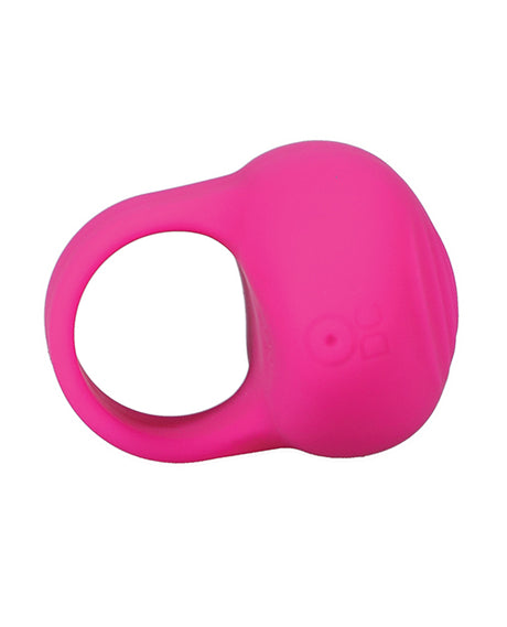 In A Bag Finger Vibe — Silicone, USB Rechargeable (Pink)