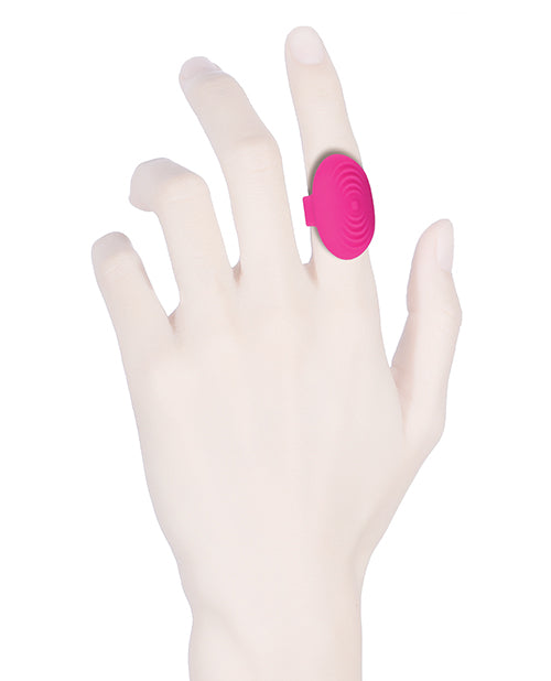 In A Bag Finger Vibe — Silicone, USB Rechargeable (Pink)