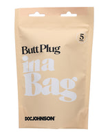 In A Bag 5" Butt Plug - Black by In A Bag