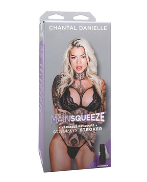 Main Squeeze ULTRASKYN Pussy Stroker - Chantal Danielle, Vanilla by Main Squeeze