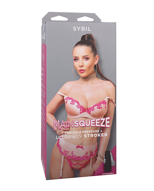 Main Squeeze ULTRASKYN Pussy Stroker - Sybil, Vanilla by Main Squeeze