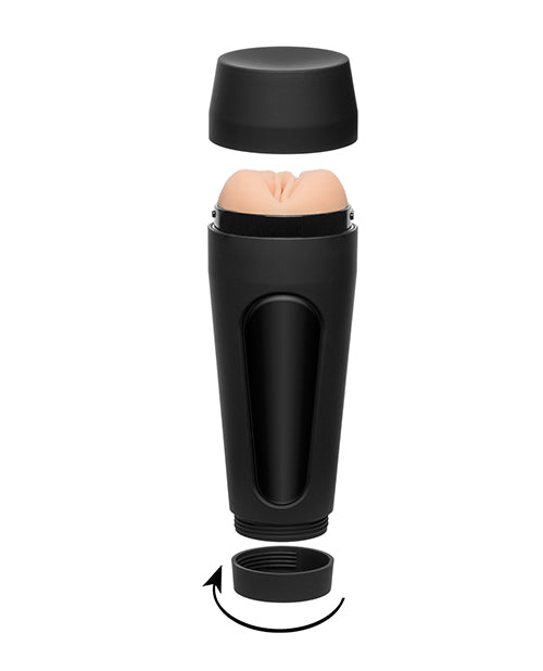 Main Squeeze ULTRASKYN Pussy Stroker - Allie Nicole, Vanilla by Main Squeeze