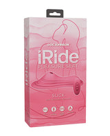 iRide Pleasure Seat Suck Stimulator Rechargeable w/Wireless Remote - Dusty Pink by iRide