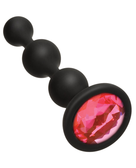 Booty Bling Wearable Silicone Anal Beads — Pink