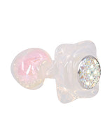 Booty Bling Jeweled Wearable Translucent Silicone Plug - Small by Booty Bling