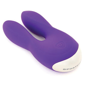 Sportsheets Peace Vibe Dual‑Motor Rechargeable Vibrator — Purple - SS520-68