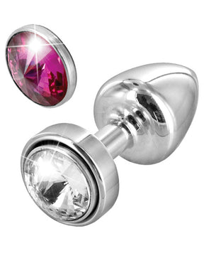 Diogol Anni Magnetic Stone - 25 mm Clear/Red by Diogol