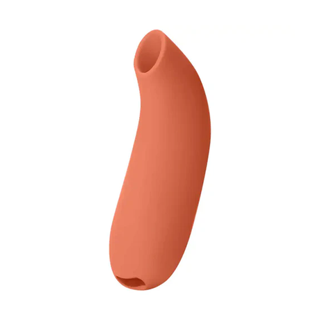 Dame Aer Clitoral Air Pulsator — Papaya, Magnetic USB Rechargeable - DM1173