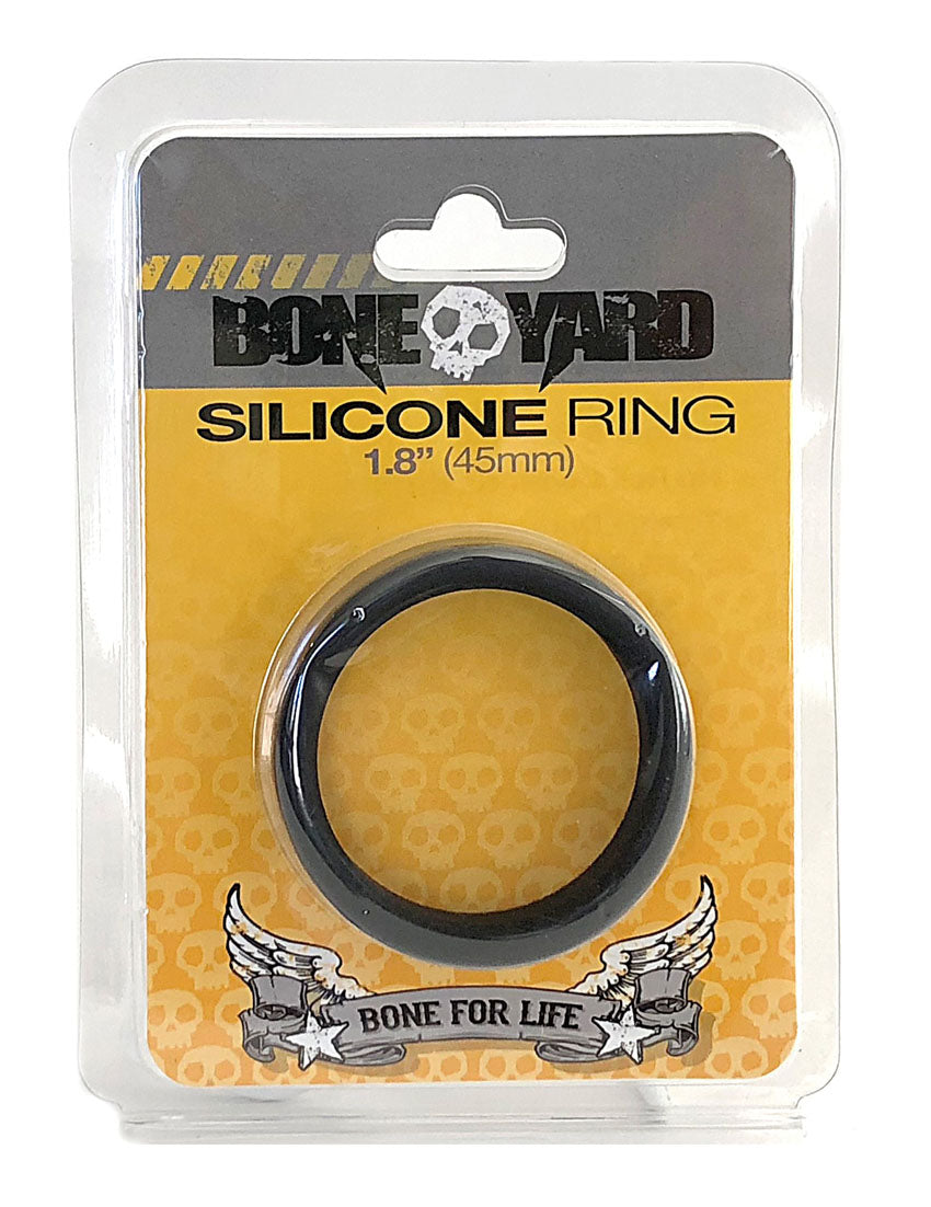 Boneyard Silicone Ring 45mm - Black by Rascal