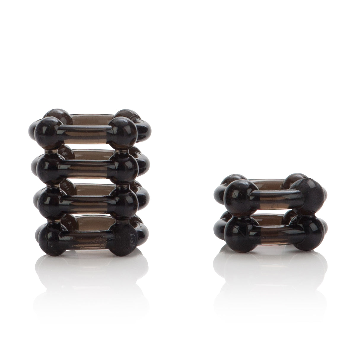 CalExotics Colt Enhancer Ring — Smoke, Soft Stretch 2- or 4-Tier - SE6775122