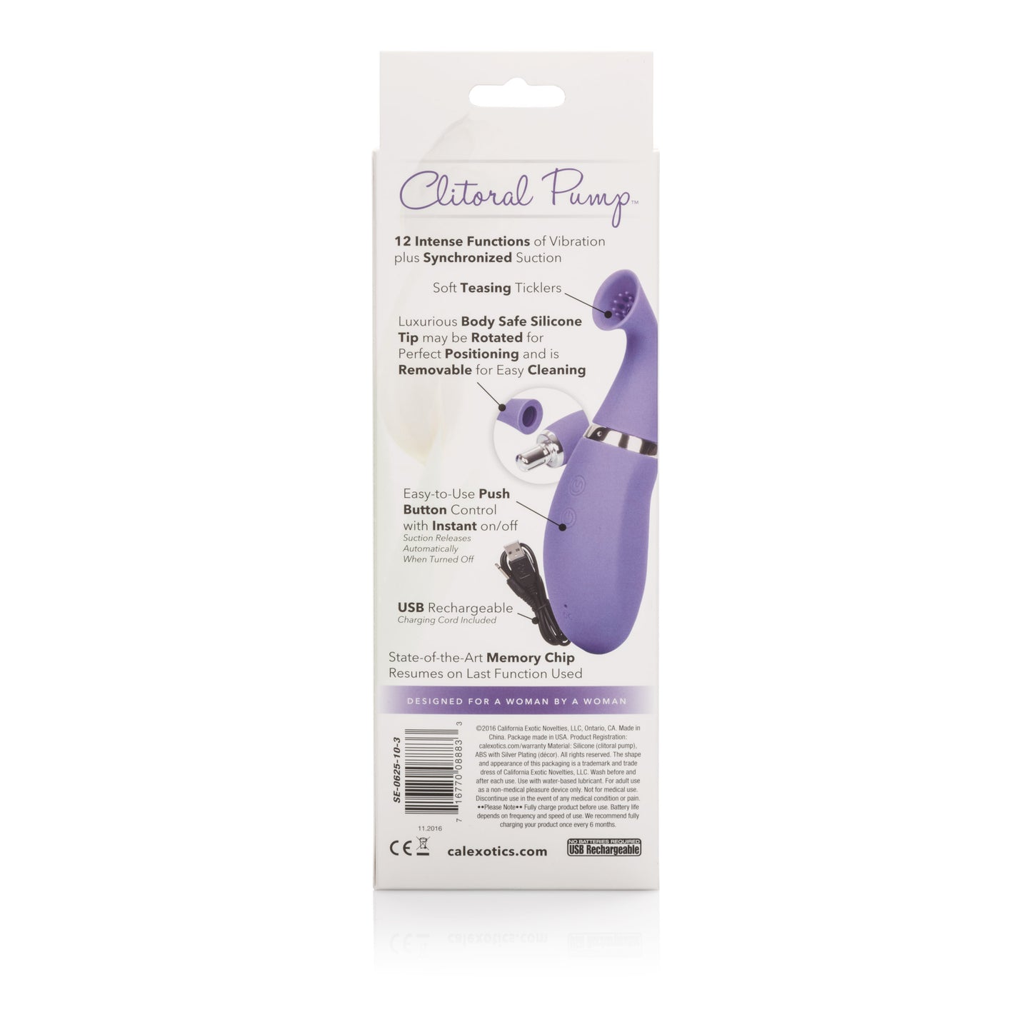 Rechargeable Clitoral Pump by CalExotics