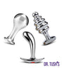 Dr. Tush's Tools of Temptation Small Anal Plug Set - Metal by Dr. Tush's