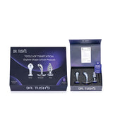 Dr. Tush's Tools of Temptation Medium Anal Plug Set - Metal by Dr. Tush's