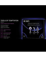 Dr. Tush's Tools of Temptation Medium Anal Plug Set - Metal by Dr. Tush's