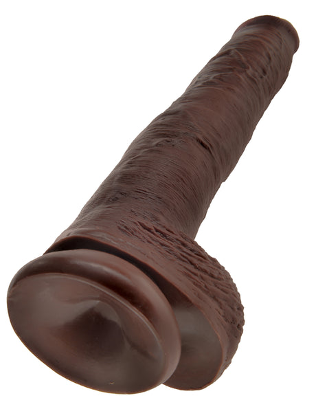 Pipedream King Cock 14-Inch with Suction Base — Brown - PD5534-29