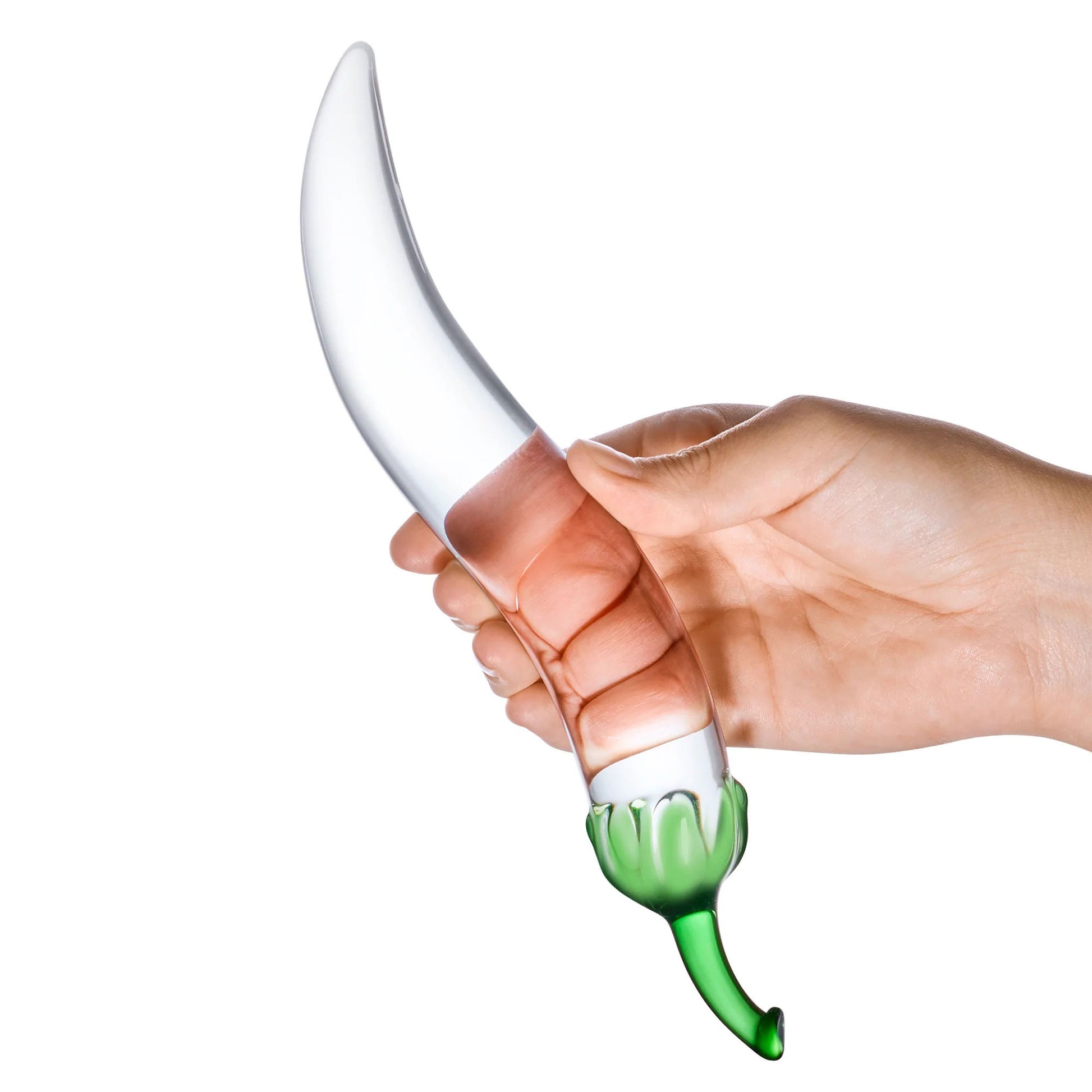 Glas Naturals Chili Pepper Dildo by Electric Novelties