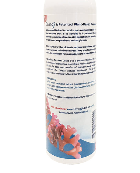 Divine 9 Water-Based Personal Lubricant — 250 ml