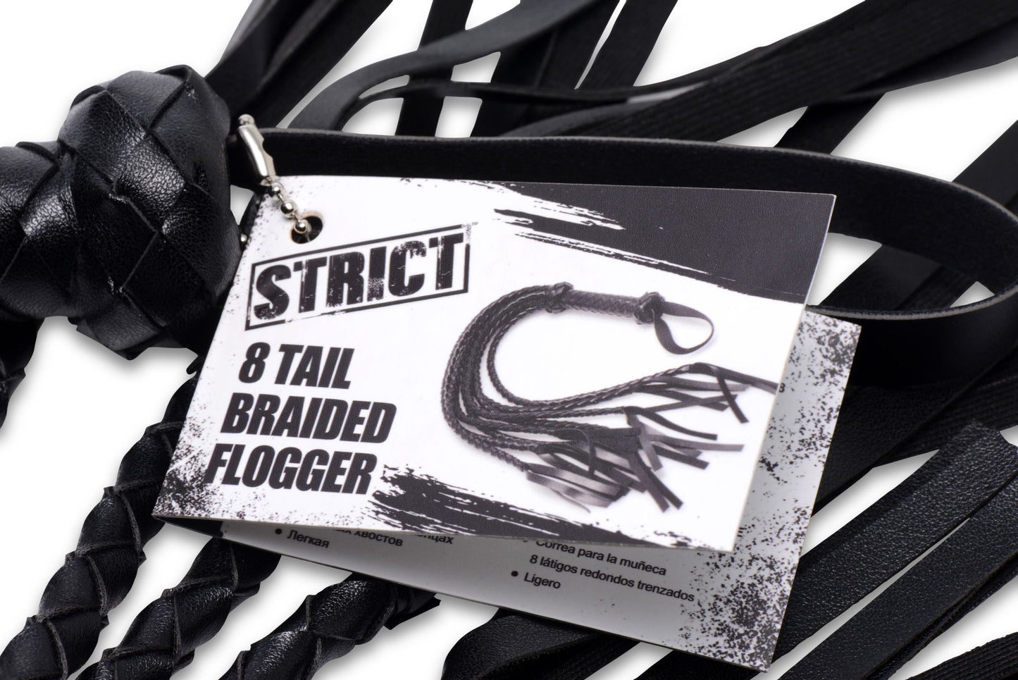8 Tail Braided Flogger by XR Brands