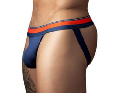 Male Power Soo Cumfy Modal Jockstrap — Large/XL, Navy - MP-349299NVLX