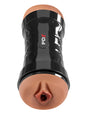 Pipedream PDX Extreme Dual-Ended Flip Stroker — Brown, 9.1 in - PDRD446-29