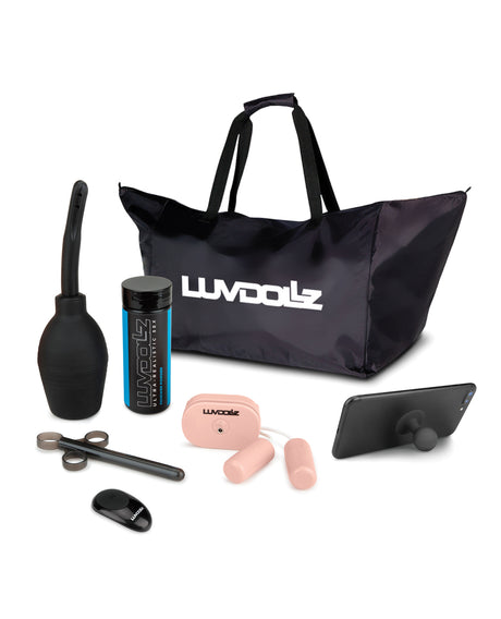 Luvdollz Remote Control Rechargeable Fuck Buddy w/Douche - Ivory by Luvdolz