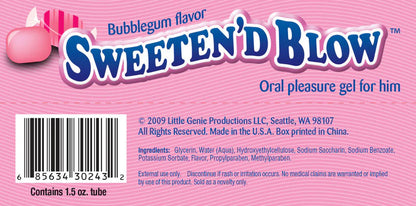 Sweeten'd Blow - Bubble Gum by Little Genie