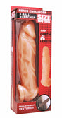 XR Brands Realistic Flesh Penis Enhancer & Ball Stretcher — 6.5" - SM-AE447