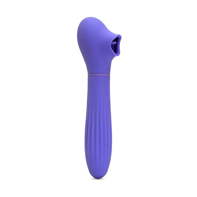 Nu Sensuelle Triple Action Daisy Vibrator — Ultra Violet - BT-W89UV