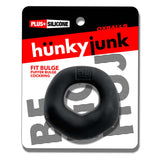 Oxballs Fit Bulge Hung-Style Cockring, 2.5 in (64mm) — Black Fog - HUJ-153-BFG
