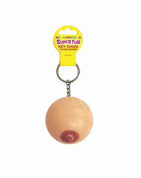 Little Genie Super Fun Squishy Boob Key Chains — 6 Pack - LG-CP1179