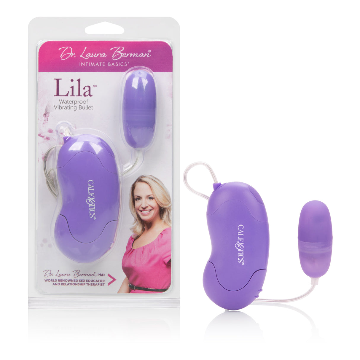 CalExotics Dr. Laura Berman Intimate Basics Lila Bullet Vibe - SE9727142