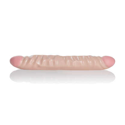 Ivory Duo 12 Inches Veined Double Dong by CalExotics