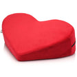 XR Brands Love Pillow Heart Positioning Pillow — Red, 12.5×18.25×7 in - BB-AH177
