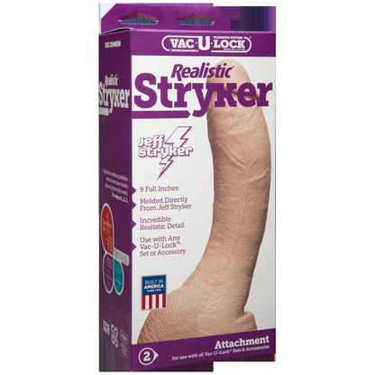 Vac-U-Lock Realistic Stryker - White by Doc Johnson