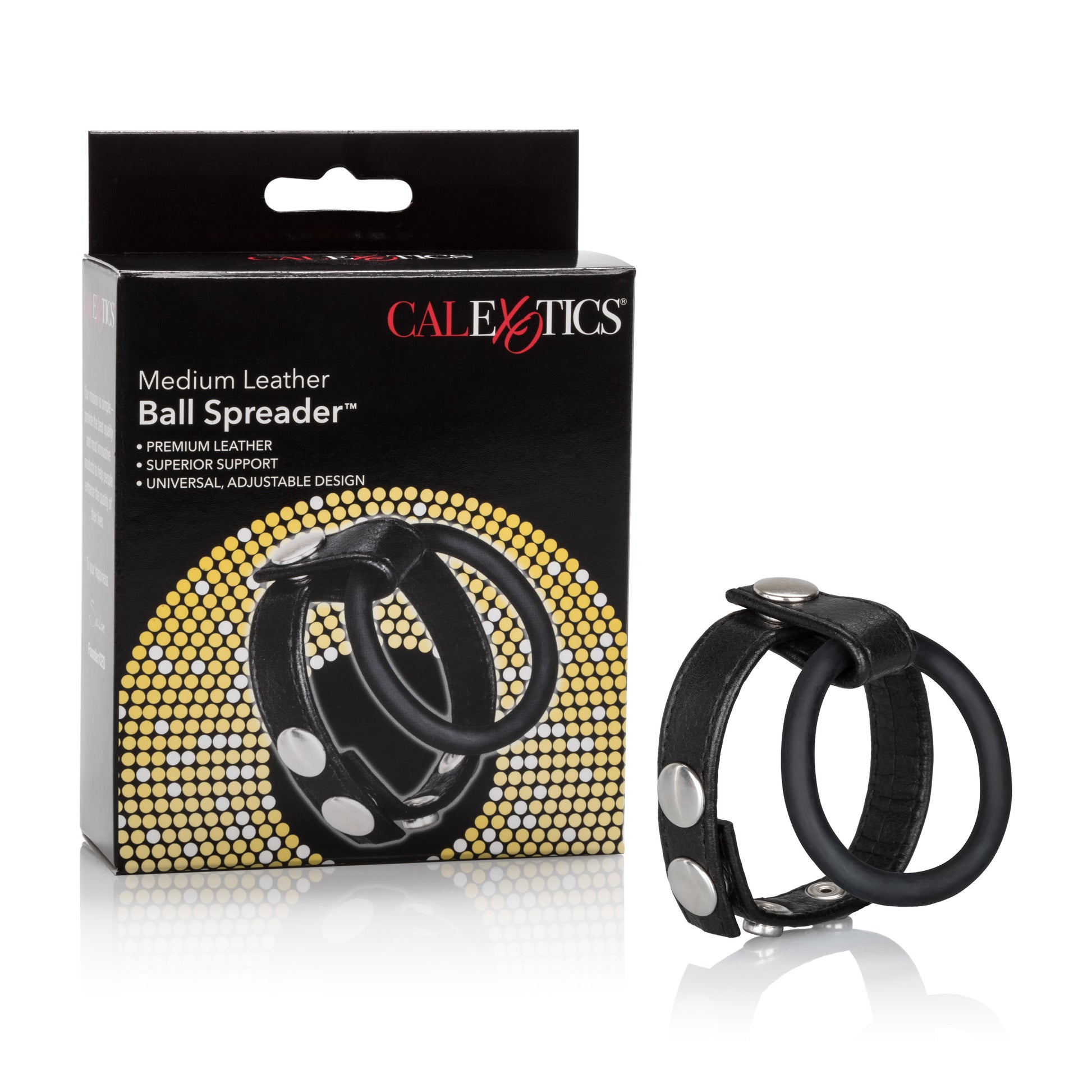 Medium Leather Ball Spreader by CalExotics