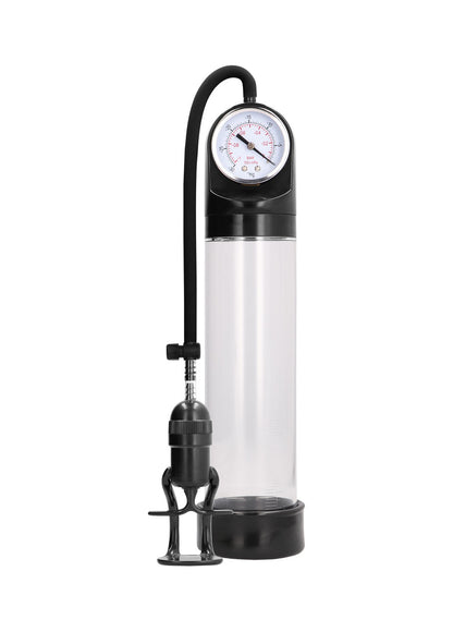 Deluxe Pump With Advanced Psi Gage - Black by Shots