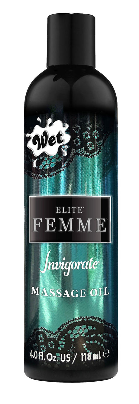 "Inttimo by Wet Massage Oil - Invigorate- 4 Fl. Oz. / 120ml WT28757"