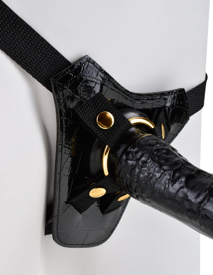 Fetish Fantasy Gold Designer Strap-on - Black by Pipedream
