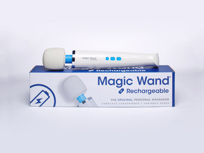 Magic Wand Rechargeable - White by Magic Wand