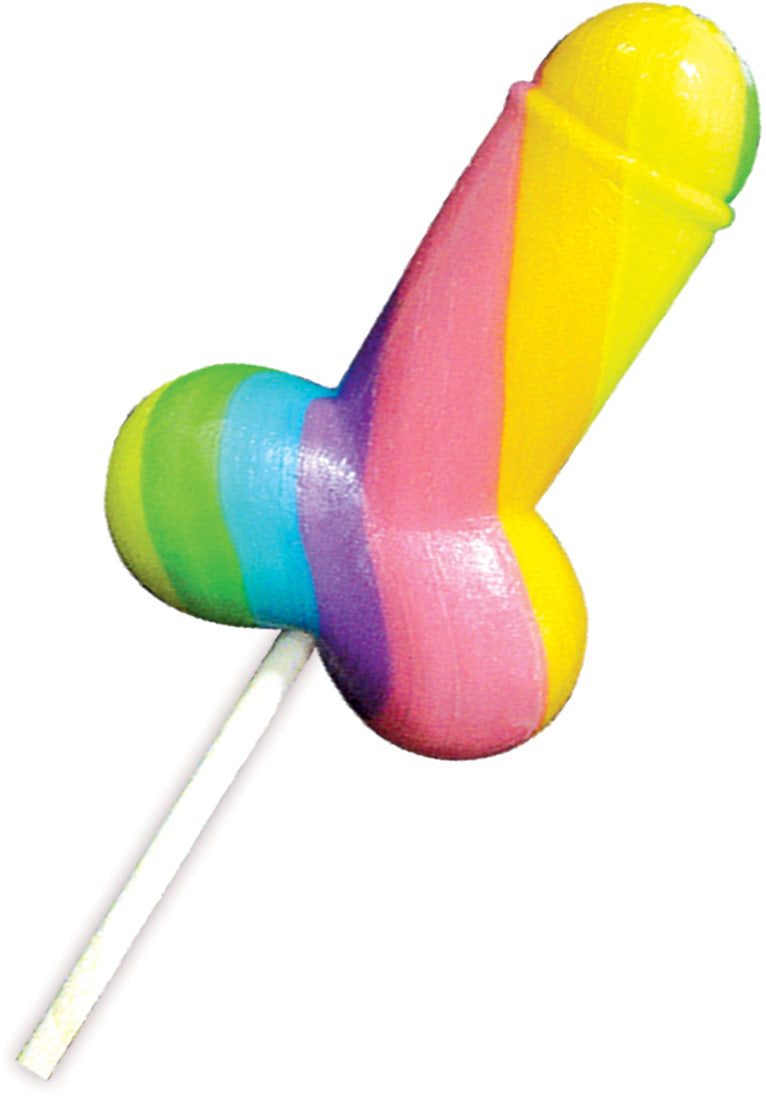 Display Rainbow Cock-Pop 12 Pieces by Hott Products