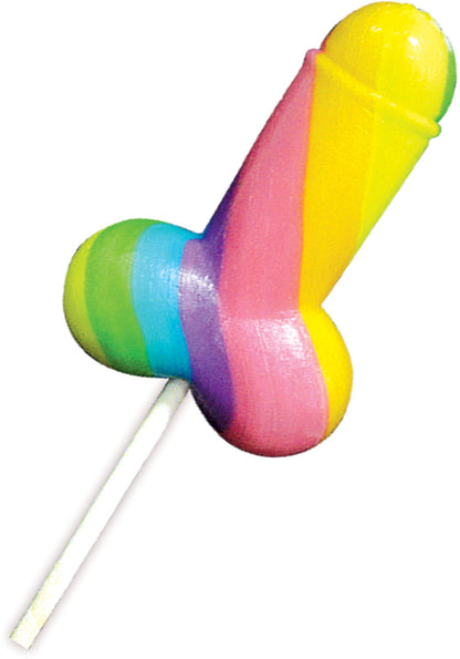 Display Rainbow Cock-Pop 12 Pieces by Hott Products