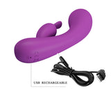 Pretty Love Grace Rechargeable Rabbit Vibrator by Pretty Love